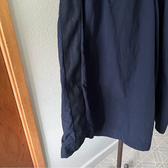 ADIDAS ORIGINALS sz M Navy Blue Culottes Long Shorts Pants BK6061 - Picture 10 of 12